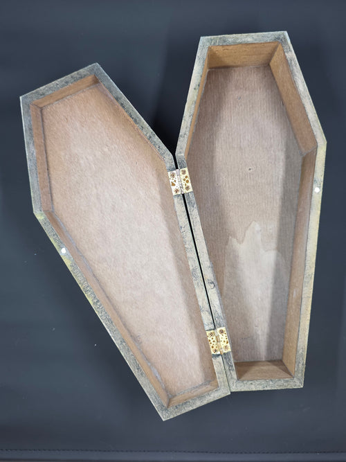 11 Inch Wood Coffin