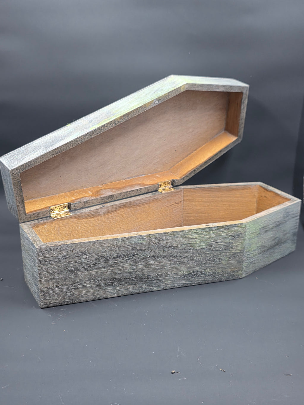 11 Inch Wood Coffin